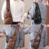 Men USB Charging Bag Men Chest Bag For Custom PU PVC Shoulder Bag Diagonal Package Messenger Travel Bag Cross Body Bags