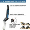 Hair Straightener Men Multifunctional Comb Curling Electric Brush Professional Hair Comb Brush Beard Straightener Hair Curler Fast Heating Styling Tools