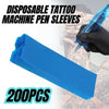 Tattoo Pen Covers 200PCS Machine Pen Sleeves Plastic Bag Covers For Machine Pen