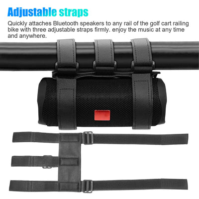 Bicycle Portable Bluetooth Speaker Mount For Golf Cart Bike Strap Accessories