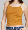 Wild Fable Dark Gold Cropped Tank Top Size S_3245