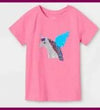 Cat&Jack Peppy Pink Unicorn Tshirt Size M(7/8)_7113