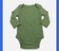 Cloud Island 4 pk Green Long Sleeve Body Covers Size 3-6M