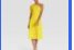 Who What Wear Illuminating Off Shoulder Yellow Dress Size 2X