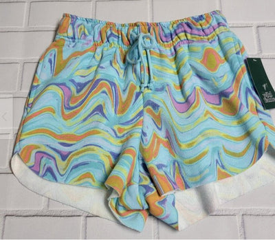 Wild Fable AQA Orange Swirl Shorts Size Medium