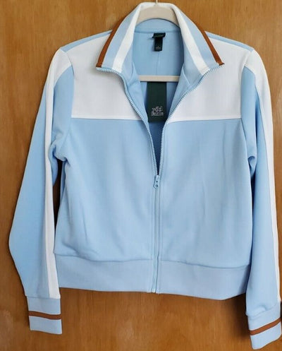 Wild Fable Blue/White Zip Jacket Size XL_6547