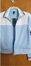 Wild Fable Blue/White Zip Jacket Size XL_6547