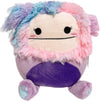 Squishmallows Official Kellytoy Bigfoot Squad Soft Plush Toy 8" Eden The Purple Bigfoot