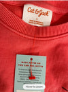 Cat&Jack Coral Sunny Vibes Sweatshirt Size Large