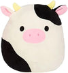 Squishmallows Official Kellytoy Plush Farm Squad Squishy Soft Toy Animals (8 Inch, Connor Cow)