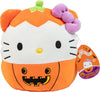 Squishmallows Original 8-Inch Hello Kitty Pumpkin - Official Jazwares Halloween Plush - Collectible Soft & Squishy Sanrio Stuffed Animal Toy