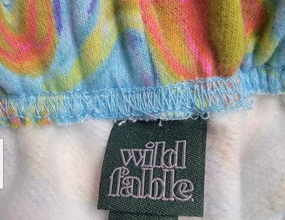 Wild Fable AQA Orange Swirl Shorts Size Medium