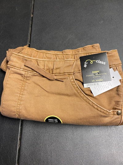 Art Class Khaki Stretch Jogger Size 18 Husky