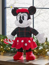 Disney Animated 14" Minnie Mouse Holiday Christmas Dancing Plush, Dances to "Up on the Rooftop"