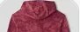 Cat & Jack Kids Burgundy Tie-dye Pullover Hoodie w Front Pocket, Size XS