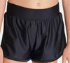 Cat & Jack Kids Black Silk Cover-up Shorts, Size XS 4/5