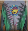 Grateful Dead 'Grateful Forever' Tie-Dye Longsleeve Sweatshirt, Size M