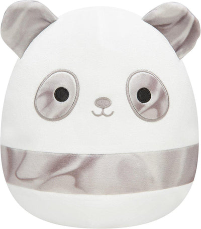 Squishmallows Kellytoy Official 8 Inch Rolland The Gray Marbled Panda Exclusive