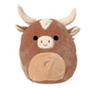 Squishmallows Official Plush 7.5 inch Wilfred the Brown Highland Cow - Child's Ultra Soft Stuffed Toy