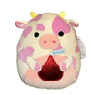 Squishmallows 8" Evangelica Pink Spotted Cow w/ Chocolate Kisses Plush Cow Stuffed Squishy