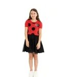 Miraculous LadyBug Girls Dress Sz Medium