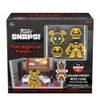 Five Nights at Freddy's Golden Freddy with Stage Figure Set