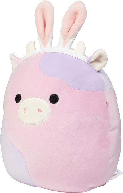 Squishmallows 12" Easter Patty the Cow with Bunny Ears