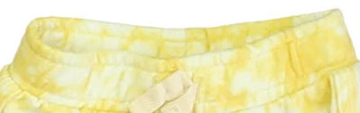 Cat & Jack Toddler Mustard Tie-Dye Shorts, Size 3T