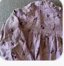 Cat & Jack Girls Longsleeve Purple Floral Blouse, Size M (7/8)