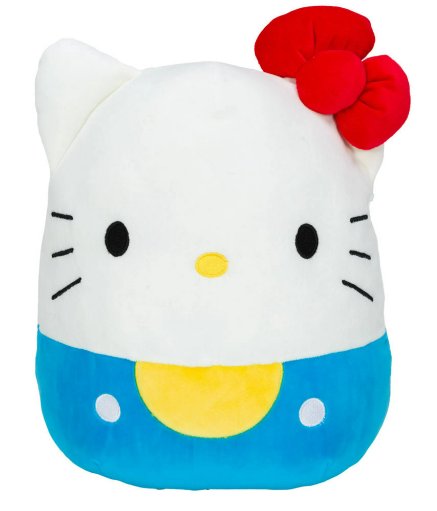 Squishmallows 8 Inch Hello Kitty Blue Super Soft Plush Toy Pet Pillow Animal Pal Buddy Stuffed Animal Birthday Gift Holiday