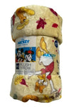 The Big One Oversized Plush Mickey & Friends Donald Daisy Throw Blanket, 5' x 6'