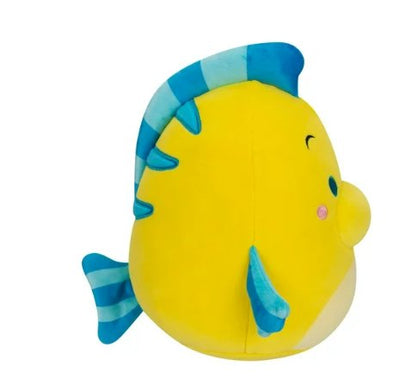 Squishmallows Disney 8 inch Flounder The Little Mermaid - Ultra Soft Plush Toy