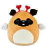 Squishmallows Official Plush 12 inch Brown Pug Dog - Child's Ultra Soft Stuffed Plush Toy