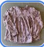 Cat & Jack Girls Longsleeve Purple Floral Blouse, Size M (7/8)