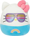 Squishmallows Official Kellytoy 20 Inch Soft Plush Squishy Toy Animals (Hello Kitty Sunglasses)