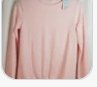 Cat & Jack Kids Soft Pink Ribbed Long Sleeve Shirt, 3T