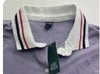 Wild Fable Womens Lavender Striped Collar Shortsleeve Polo, Size L