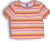 Wild Fable Womens Pink Striped T-shirt, Size XS