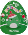 Squishmallows 12" Holiday Plush - Maritza Winking Cactus w/Santa Hat