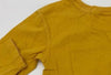 Cat & Jack Kids Mustard Yellow Longsleeve Shirt w Front Pocket, Size 2T