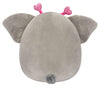 Squishmallows 16" Mila Grey Elephant Valentine Special Edition with Pink Heart Headband Plush