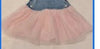 Osh Kosh B'Gosh Girls Denim Overall Pink Tutu Dress, Size 4T