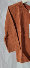 Cat & Jack Kids Cinnamon Longsleeve Pocket Shirt, Size 5T