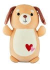 Squishmallows Official Hugmee Plush 10 inch Brown Dog - Child's Ultra Soft Stuffed Plush Toy