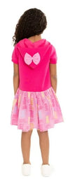 L.O.L. Surprise! Girls Hooded Cosplay Dress with Tulle Skirt, Size 7/8 medium
