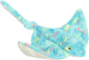 Aurora Aqua Stingray 19 Inch Plush